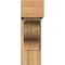 Ekena Millwork Funston Block Rough Sawn Bracket w/ Offset Brace, Western Red Cedar, 8"W x 24"D x 24"H BKT0806X24X24FST05RWR - alternate 2